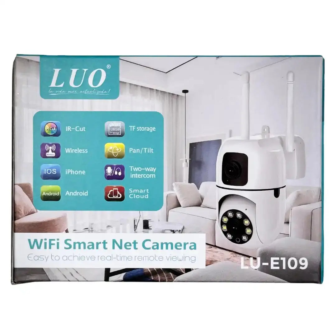 ¡Observa Cada Detalle! Seguridad Confiable con la Cámara de Seguridad Luo Lu-E109. Boss IN
