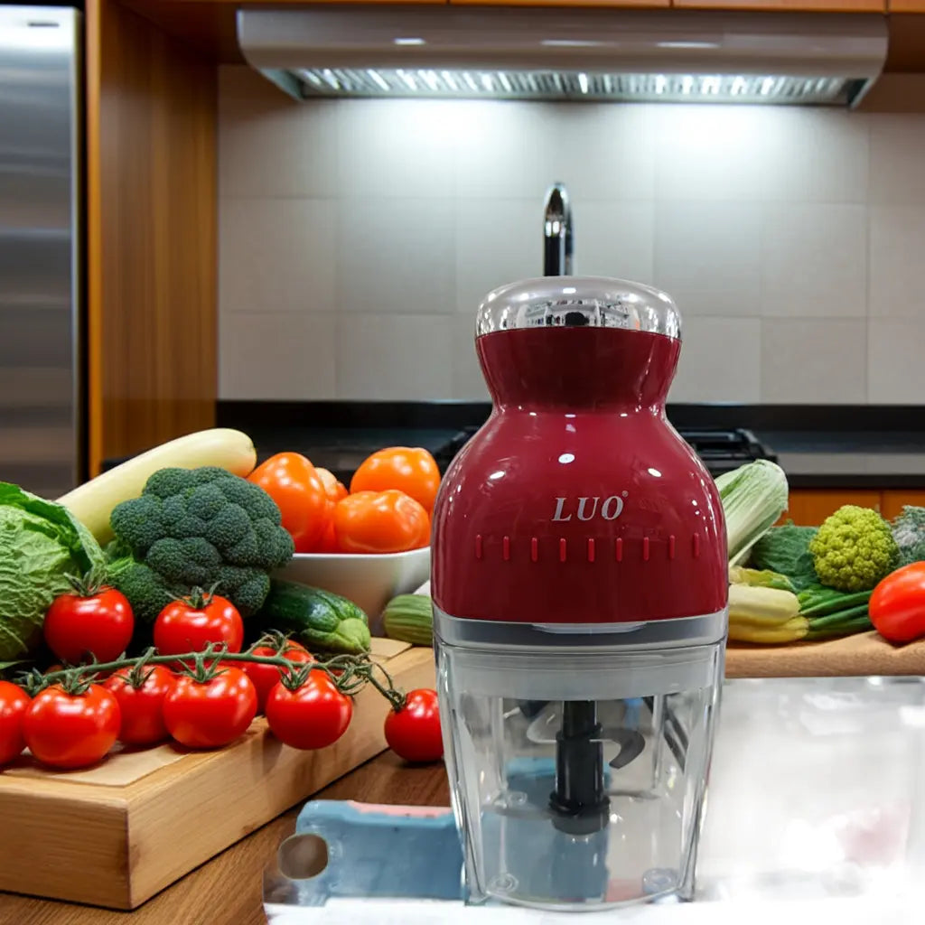 Procesadora de Verduras Eléctrica Luo LU-4986 Mini Picadora Boss IN