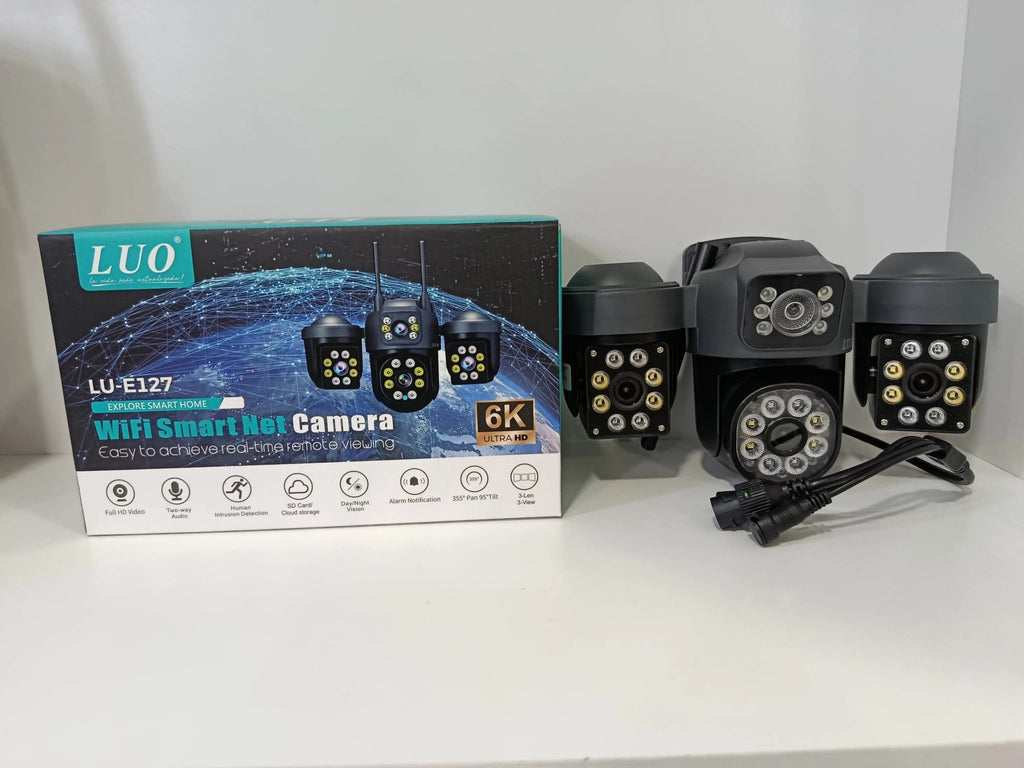 Cámara de Seguridad Luo E127 ¡Seguridad Inteligente al Instante! - Boss IN