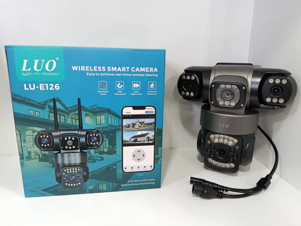 Luo E126 Cámara de Seguridad ¡Tu Nueva Mirada al Mundo! - Boss IN
