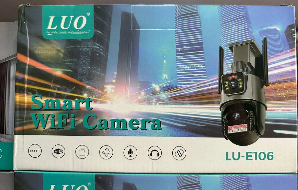 Cámara de Seguridad Luo E106  ¡Calidad y Precio para proteger lo que más te Importa! Boss IN