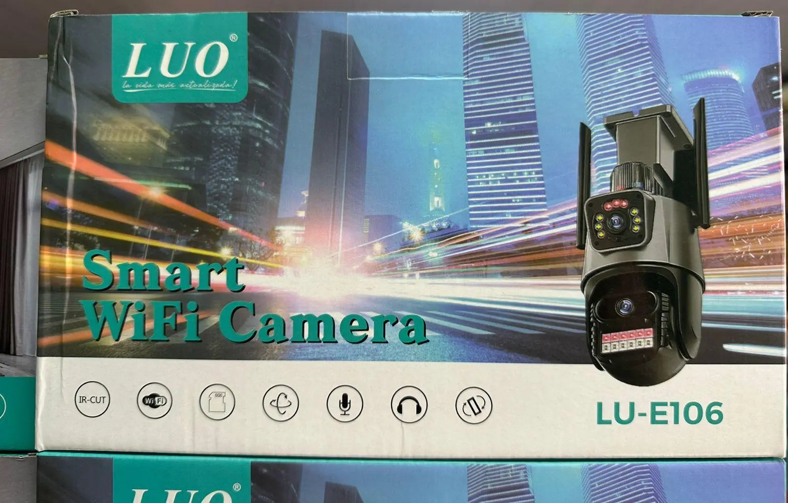 Cámara de Seguridad Luo E106  ¡Calidad y Precio para proteger lo que más te Importa! Boss IN