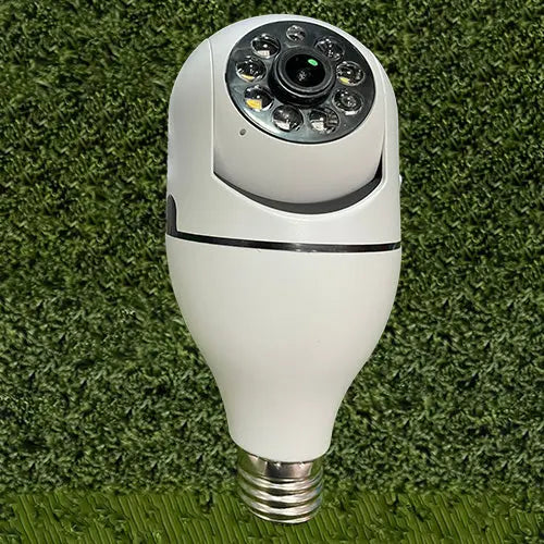 Foco Cámara de Seguridad Luo E91 ¡Visión 360° para tu Hogar! Boss IN