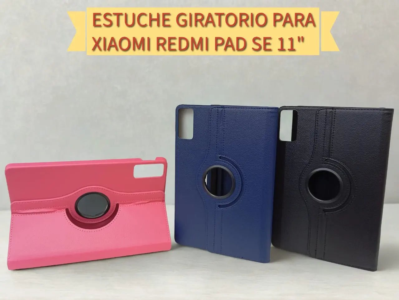 Redmi Pad SE 11 Pulgadas. ¡Funda Giratoria con Soporte para tu Tablet Xiaomi! - Boss IN