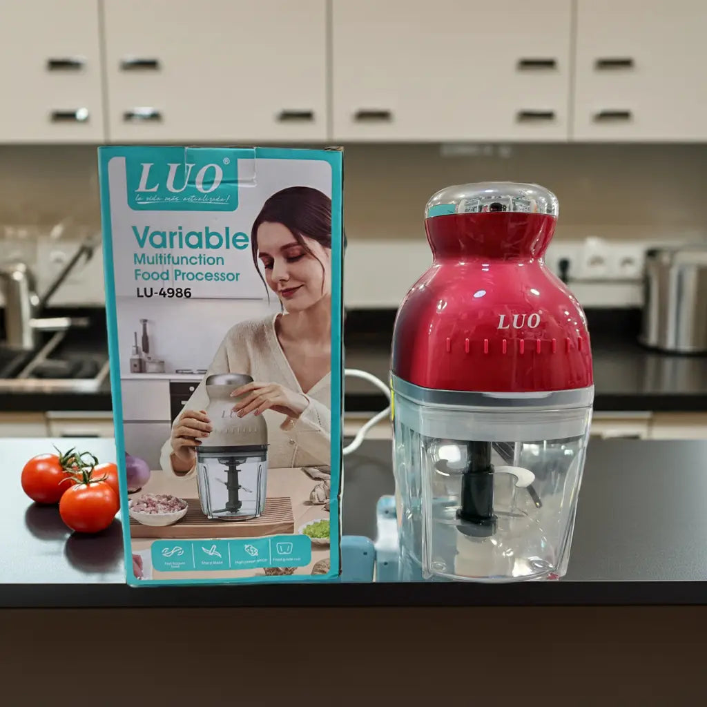 Procesadora de Verduras Eléctrica Luo LU-4986 Mini Picadora Boss IN