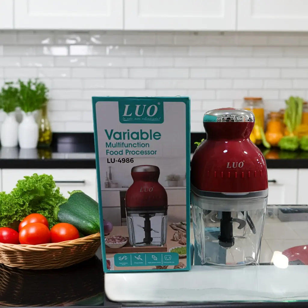 Procesadora de Verduras Eléctrica Luo LU-4986 Mini Picadora Boss IN