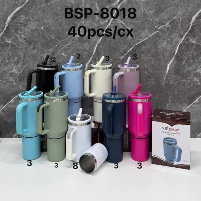Vaso Térmico Quencher 2 en 1 con Asa (Bigstar 40pcs/cx)