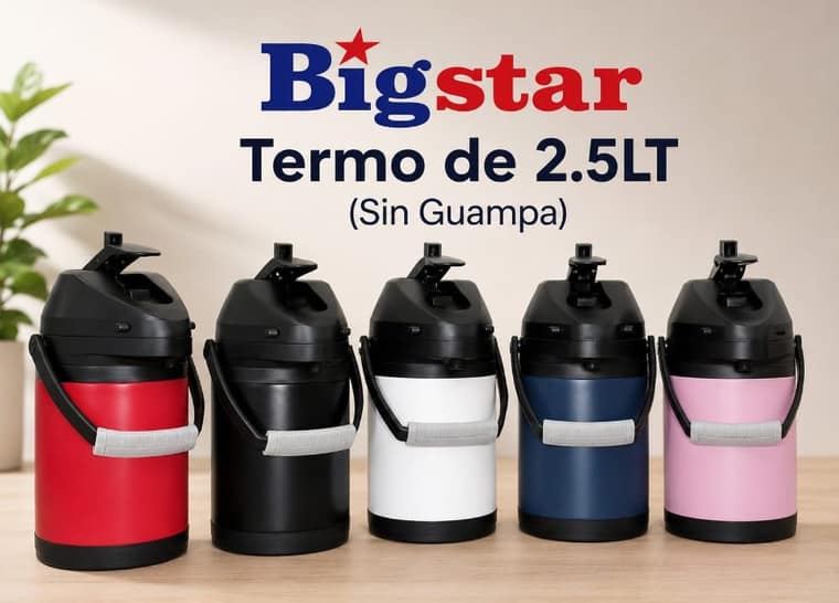 Termo Bigstar 2.5LT (Sin Guampa)