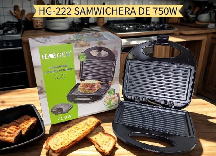 Sandwichera/Mixtera Haeger 750W