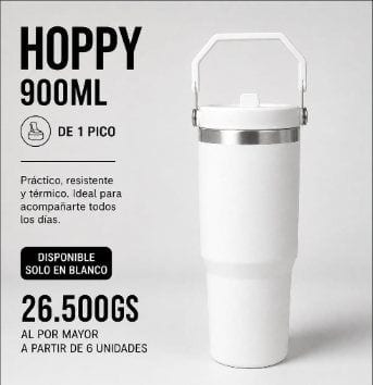 Hoppy 900ML 1 Pico Solo Blanco