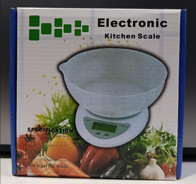 Balanza Digital para Comida (Incluye Plato)