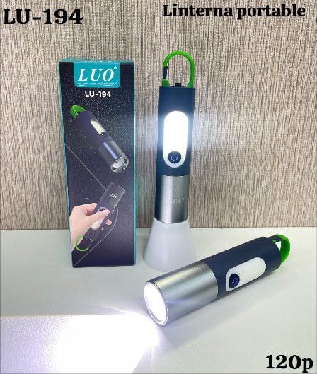 Linterna Portable con Mosquetón
