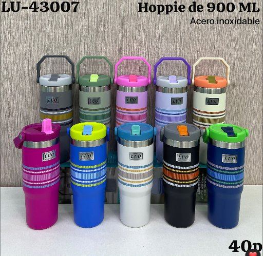 Hoppie Térmico 900ML Acero Inoxidable