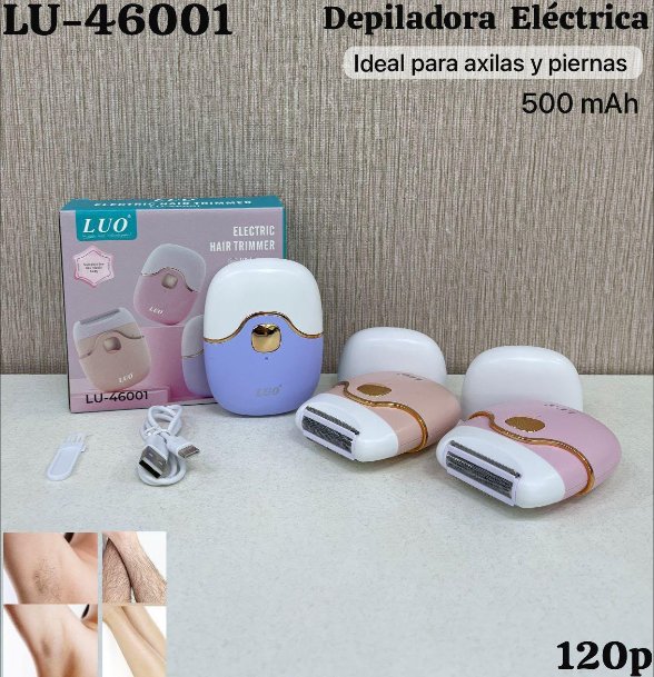 Depiladora Eléctrica para Axilas y Piernas
