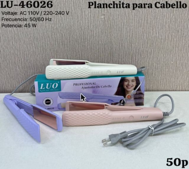 Planchita para Cabello Profesional 45W