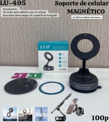 Soporte Magnético de Celular con Ventosa