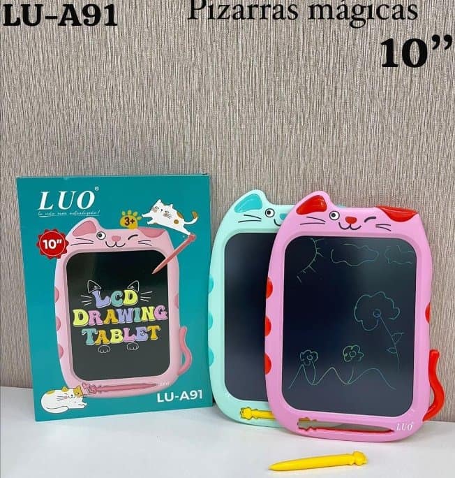 Pizarra Mágica LCD 10 pulgadas (diseño gatito)