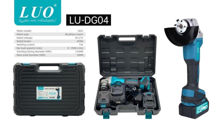Amoladora Angular Portátil LUO 21V