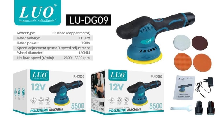 Pulidora Portátil LUO 12V