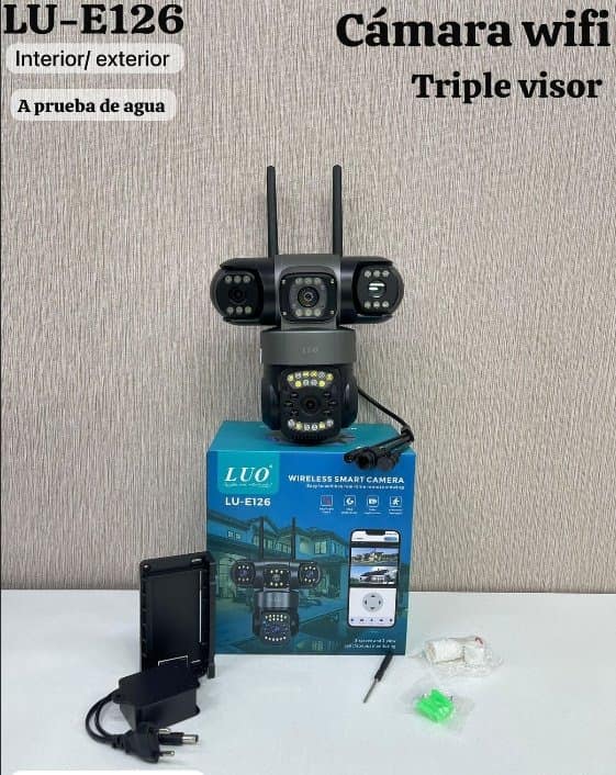 Cámara Wifi Triple Visor Interior/Exterior