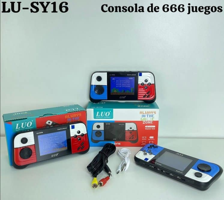 Consola con 666 juegos Retro