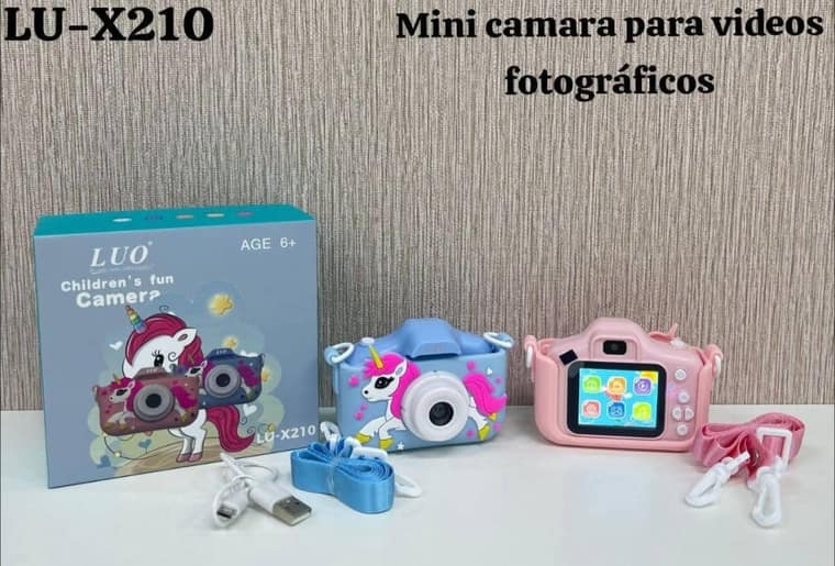 Mini Cámara Infantil diseño Unicornio
