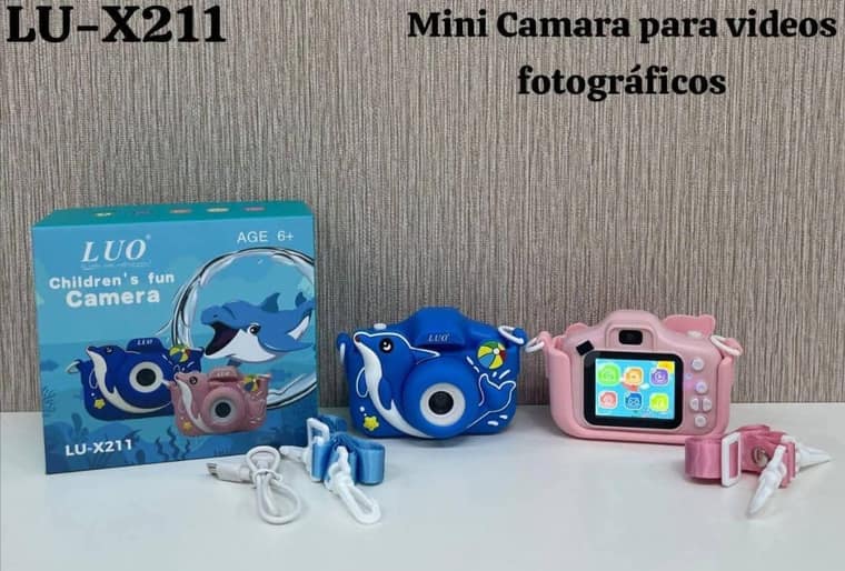 Mini Cámara Infantil diseño Delfín