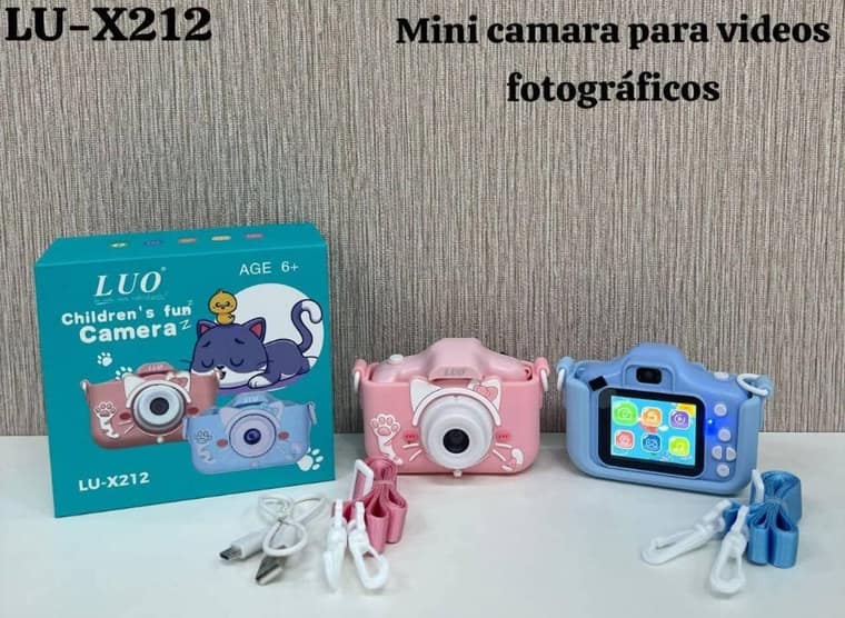 Mini Cámara Infantil (Fotos Videos y Mini Juegos)