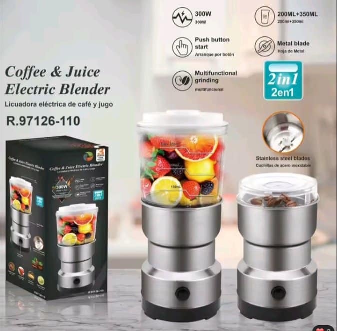 Licuadora/Molinillo 2en1 Coffee & Juice Electric Blender RAF