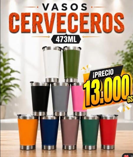Vasos Térmicos Cerveceros 473ML